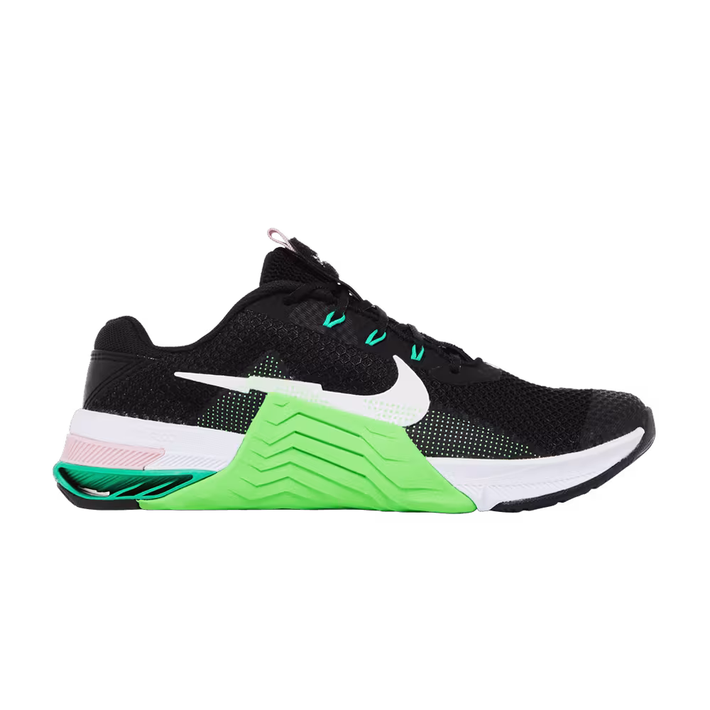 Nike Women's Metcon 7 Black Green Strike