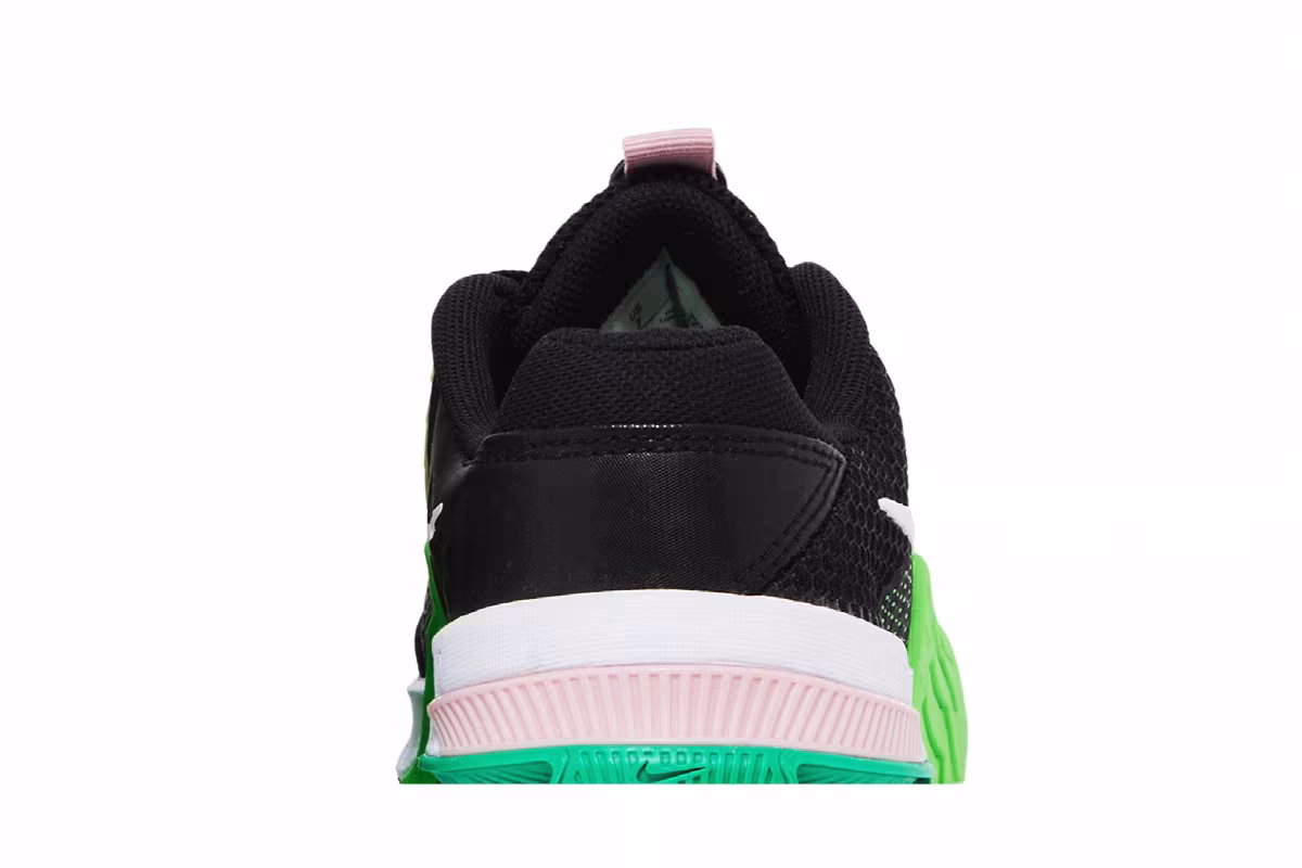 Nike Women's Metcon 7 Black Green Strike, view 8