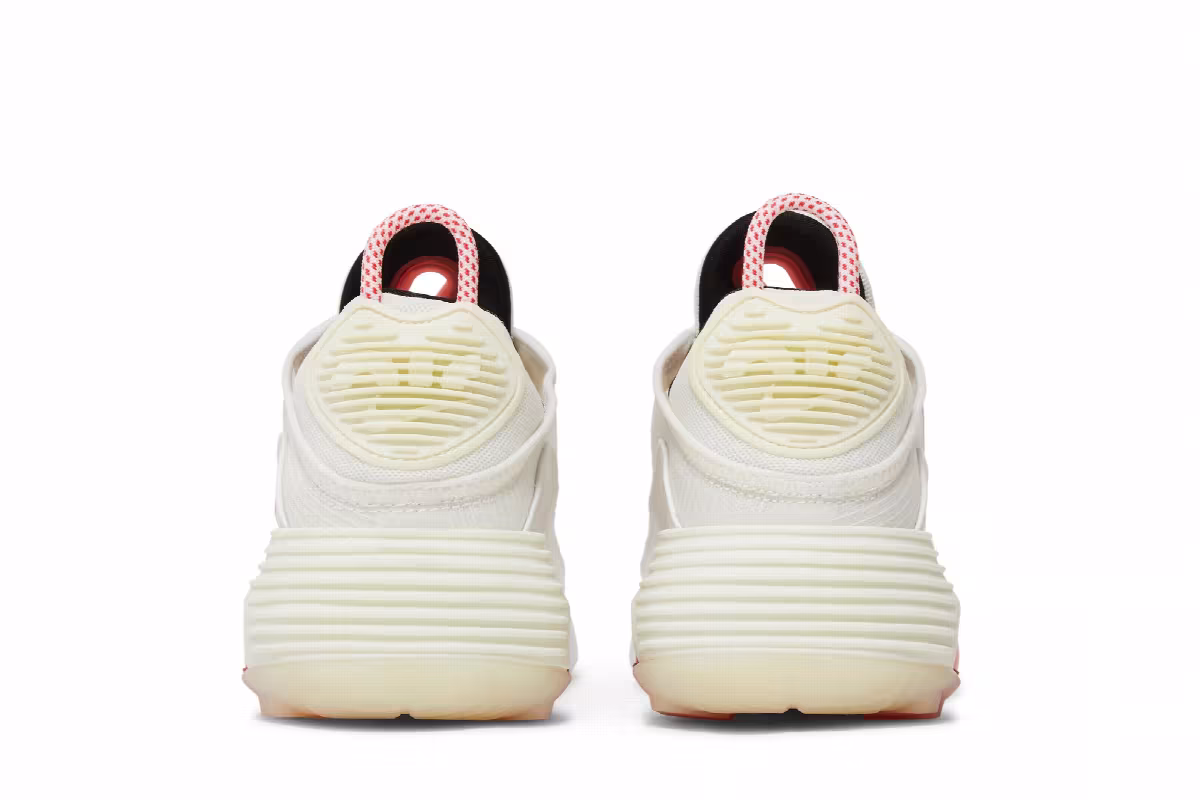Nike Women's Air Max 2090 White Siren Red, view 7