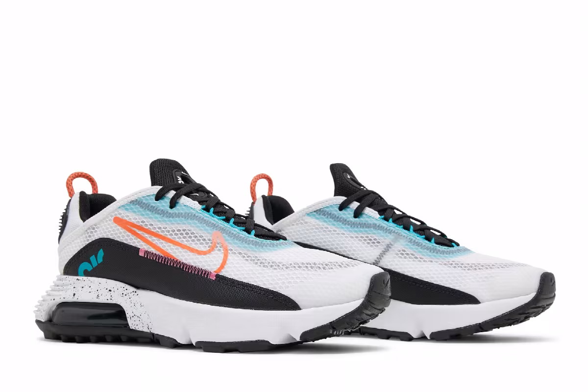 Nike Air Max 2090 GS White Turf Orange Speckled, view 9