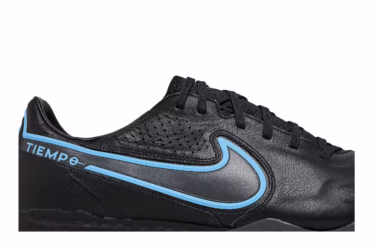 Nike React Tiempo Legend 9 Pro TF Black Iron Grey, view 3