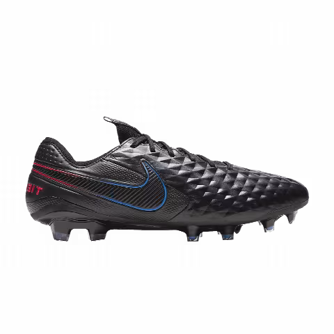 Nike Tiempo Legend 8 Elite FG 'Black Siren Red Photo Blue'