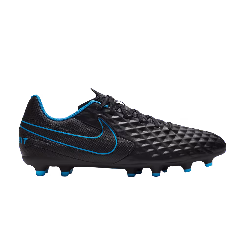 Nike Tiempo Legend 8 Club FG MG Black Light Photo Blue