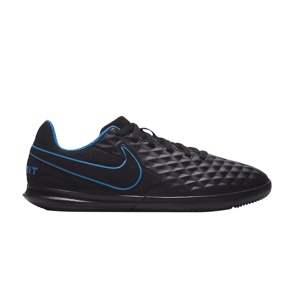 Nike Tiempo Legend 8 Club IC GS Black Light Photo Blue