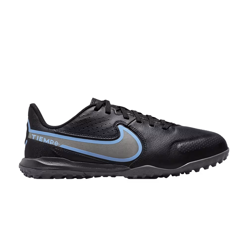Nike Tiempo Legend 9 Academy TF GS Black Photo Blue