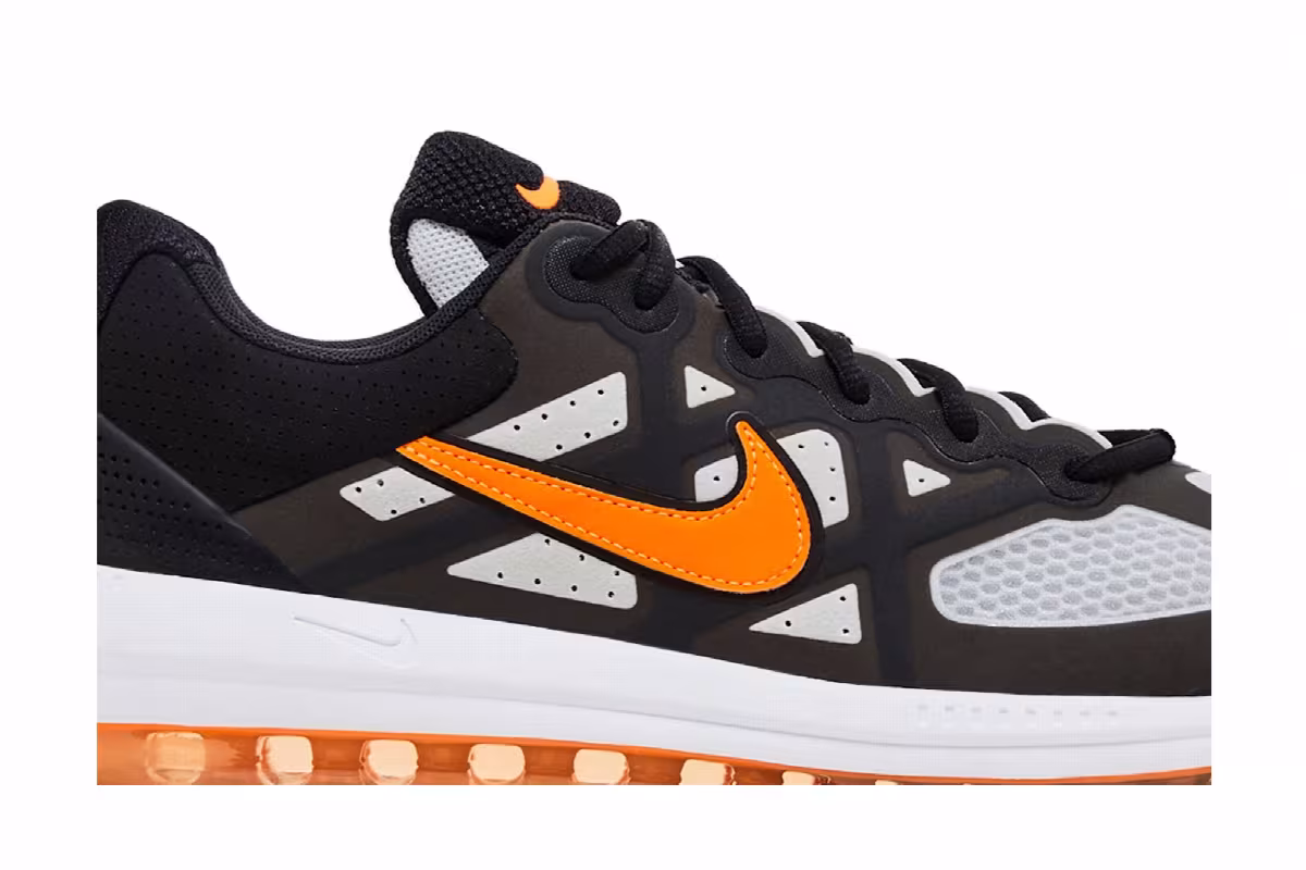 Nike Air Max Genome Grey Fog Total Orange, view 3