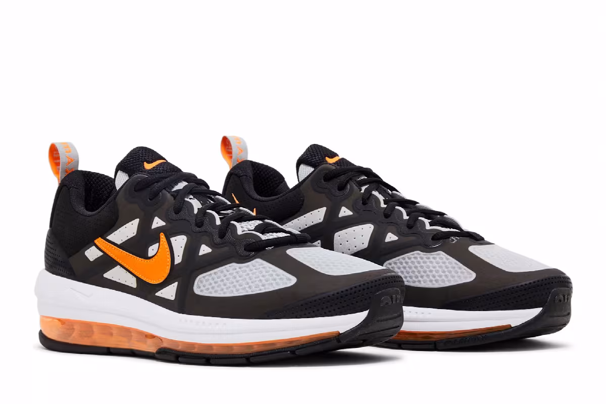 Nike Air Max Genome Grey Fog Total Orange, view 9