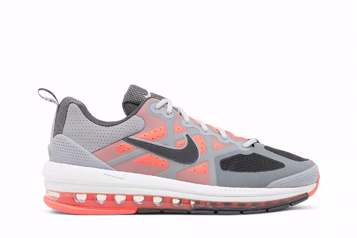Nike Air Max Genome Light Smoke Grey Bright Mango, view 2