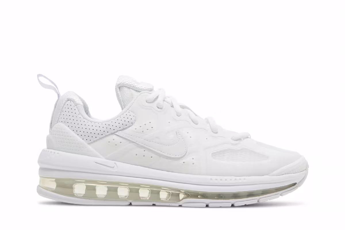 Nike Air Max Genome GS Triple White, view 2
