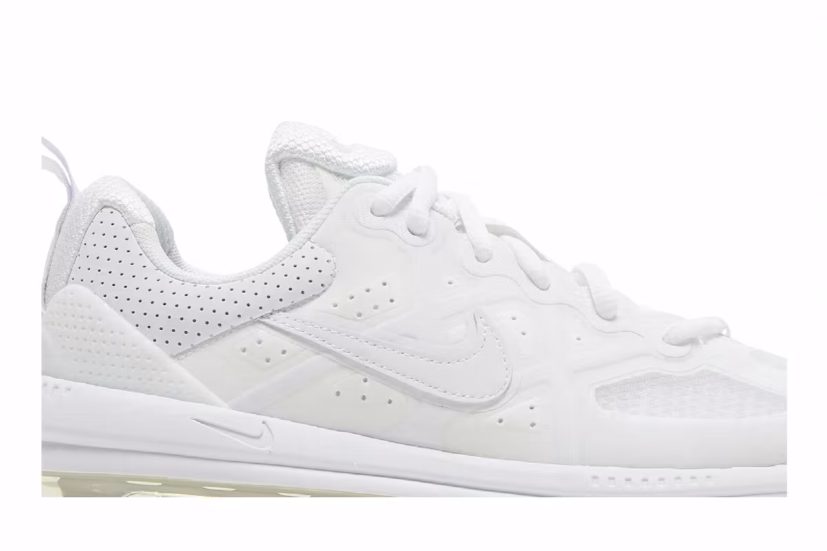 Nike Air Max Genome GS Triple White, view 3