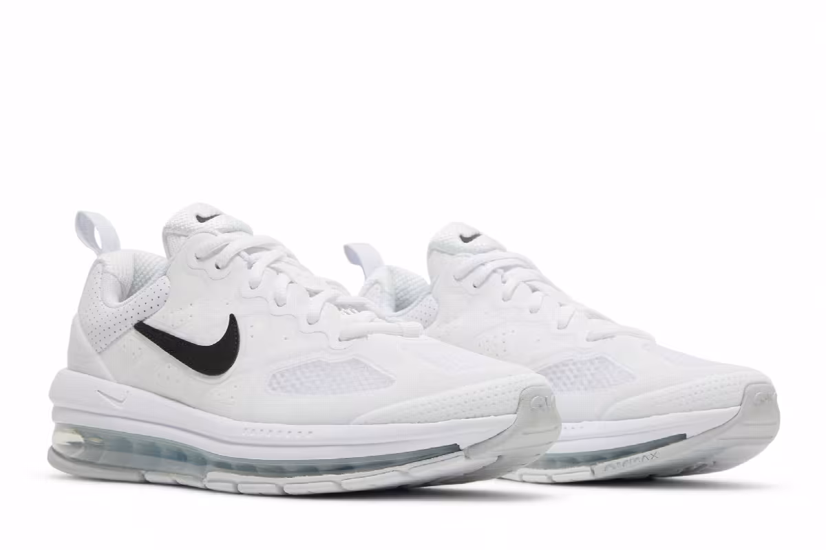 Nike Air Max Genome GS White Black, view 9
