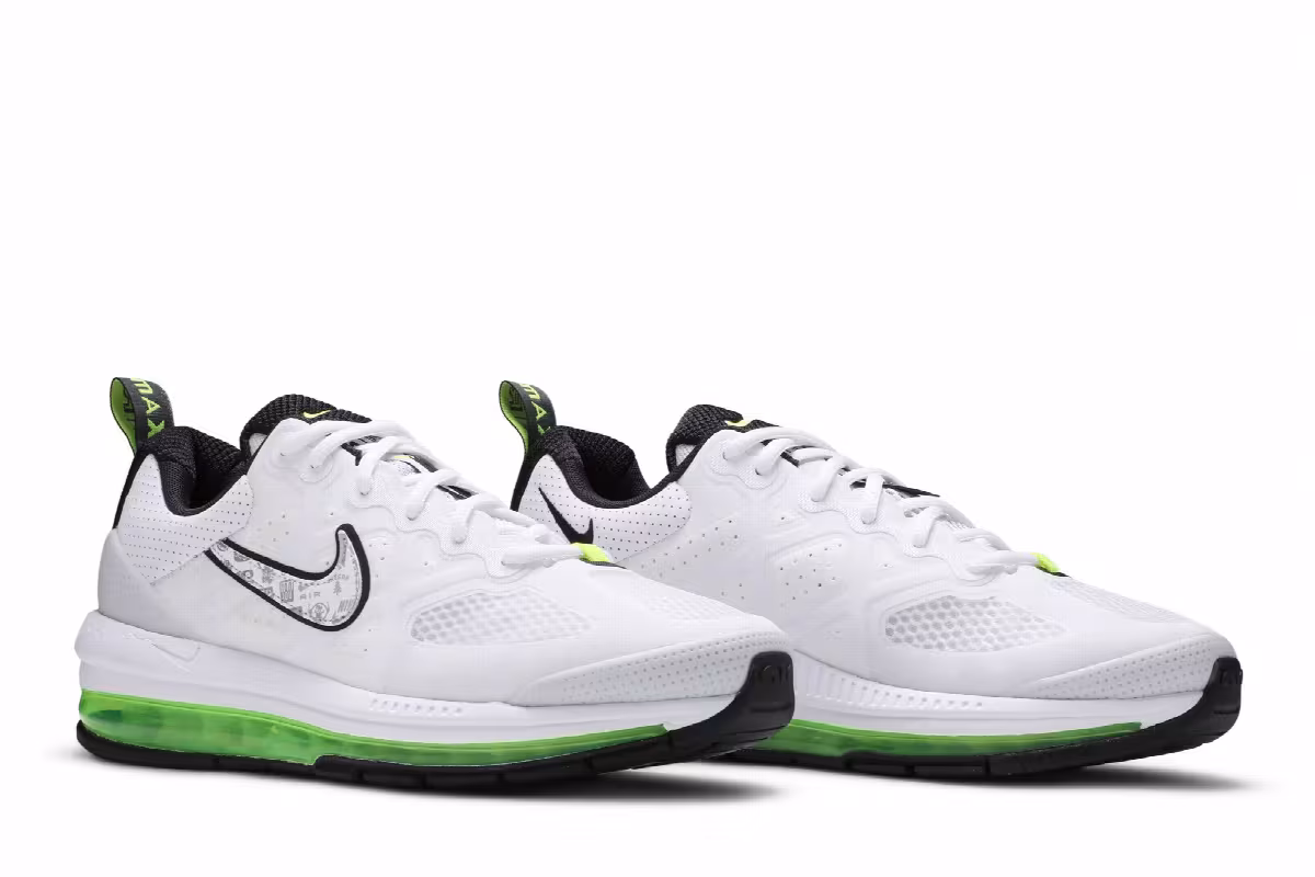 Nike Air Max Genome White Volt, view 9
