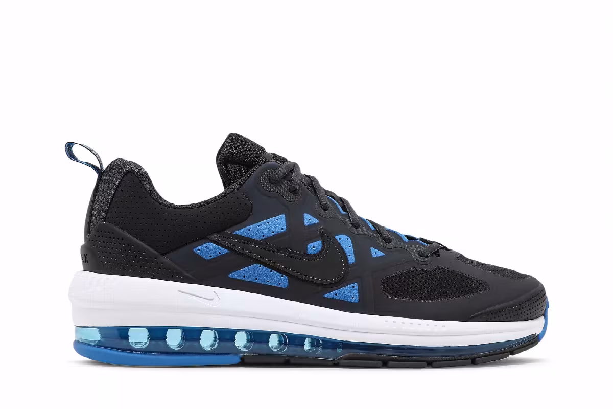 Nike Air Max Genome Black Signal Blue, view 2