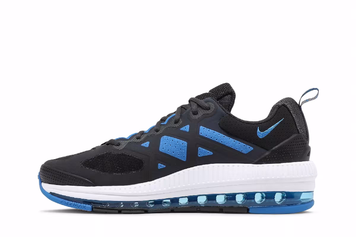 Nike Air Max Genome Black Signal Blue, view 4