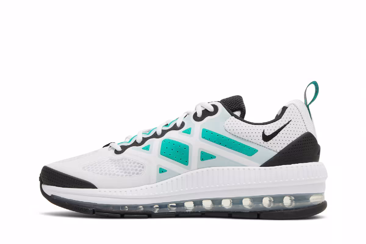 Nike Air Max Genome White Clear Emerald, view 4