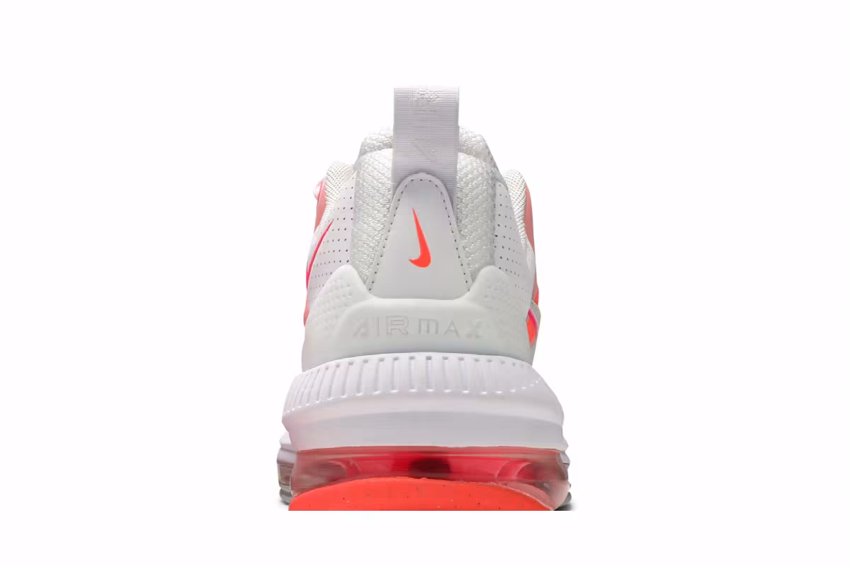 Nike Women's Air Max Genome White Bright Mango, view 8