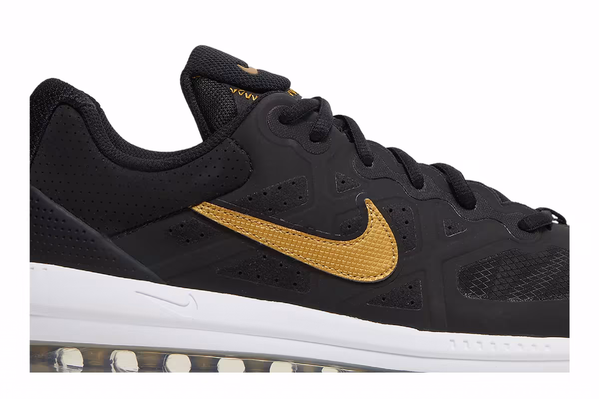 Nike Air Max Genome Black Metallic Gold, view 3