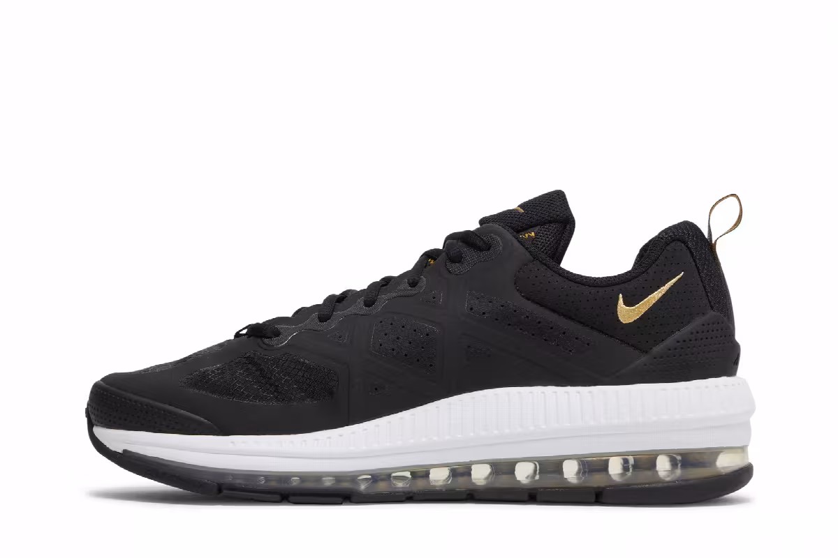 Nike Air Max Genome Black Metallic Gold, view 4