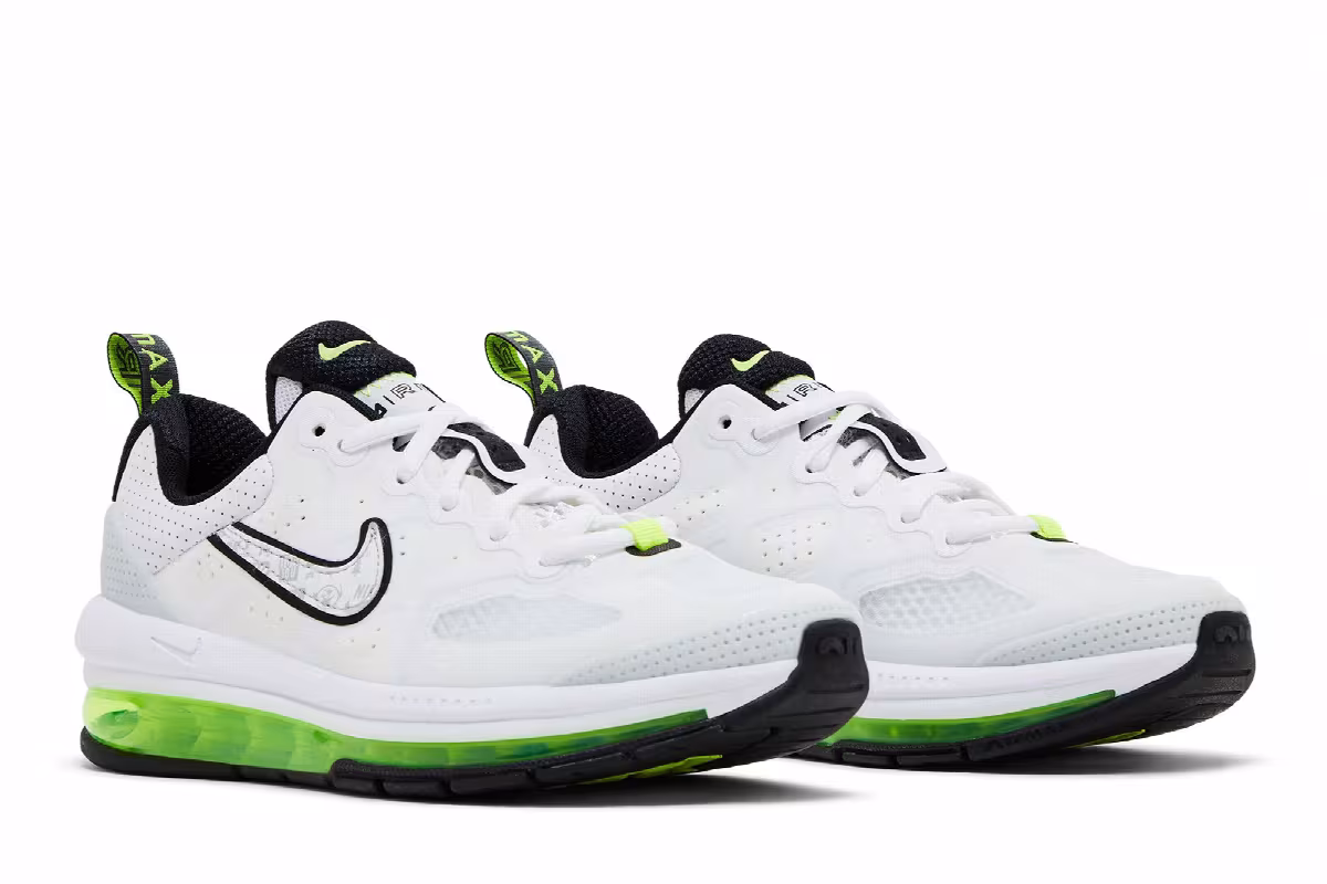 Nike Air Max Genome GS White Volt, view 9