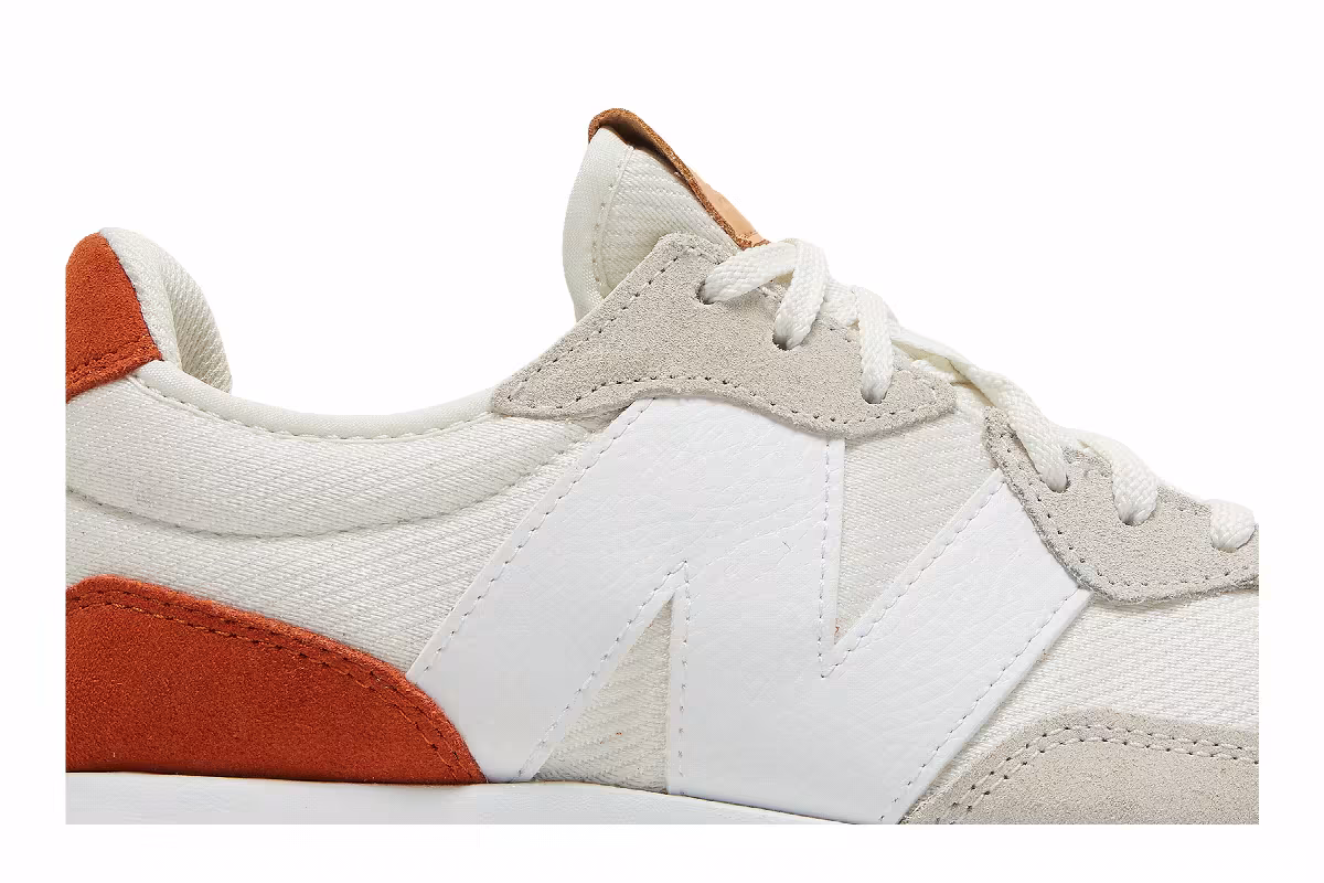 New Balance Women's 327 Sea Salt Rust Oxide, view 3