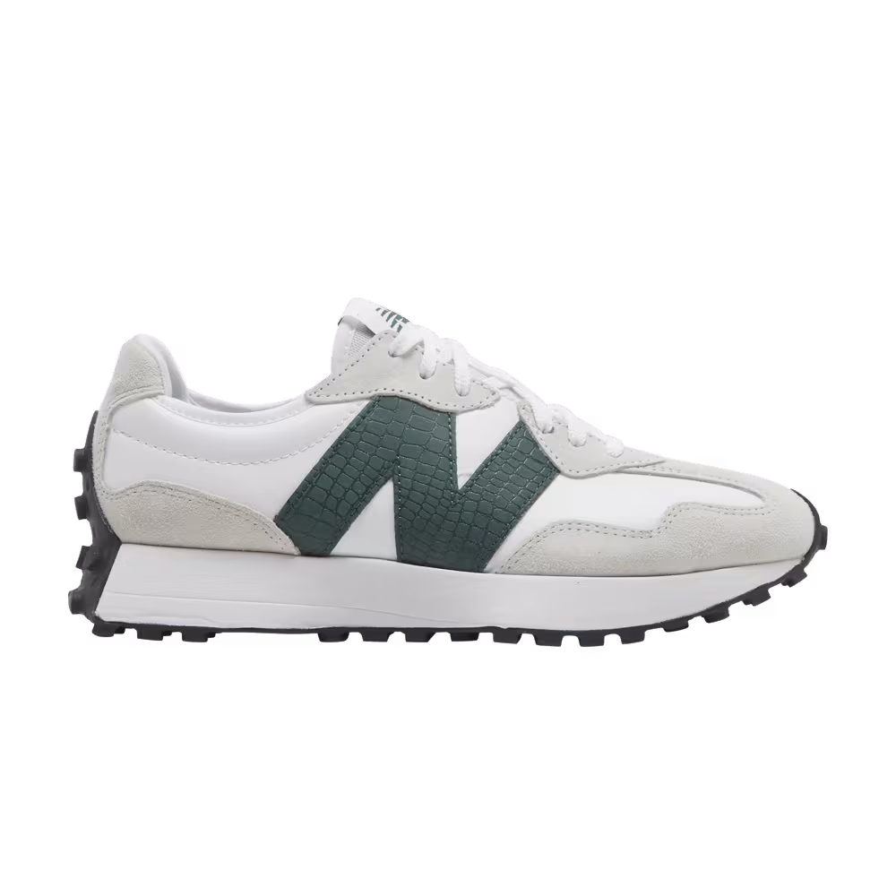 New Balance Women's 327 Nightwatch Green Crocodile