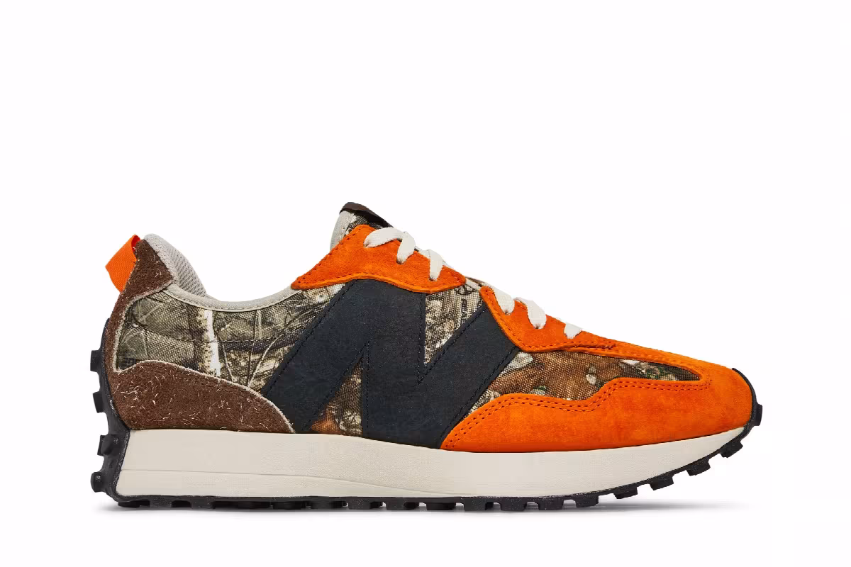 Realtree x atmos x New Balance 327 Camo, view 2