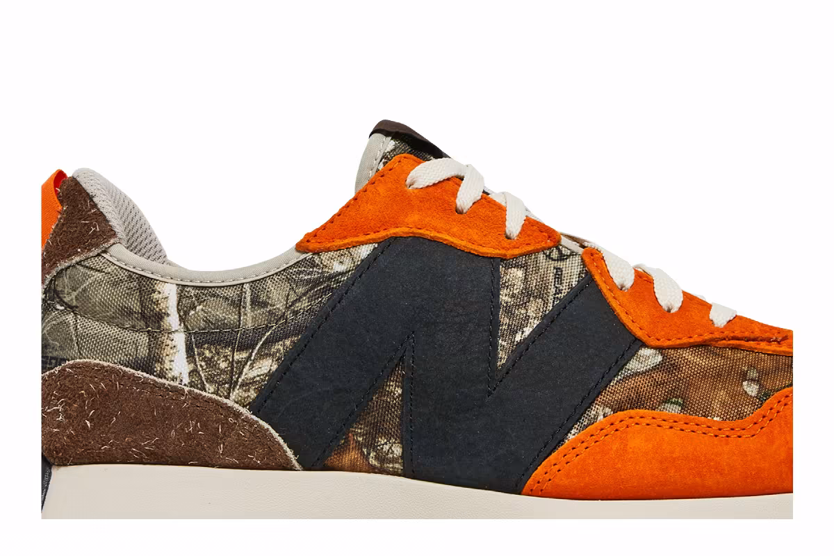 Realtree x atmos x New Balance 327 Camo, view 3