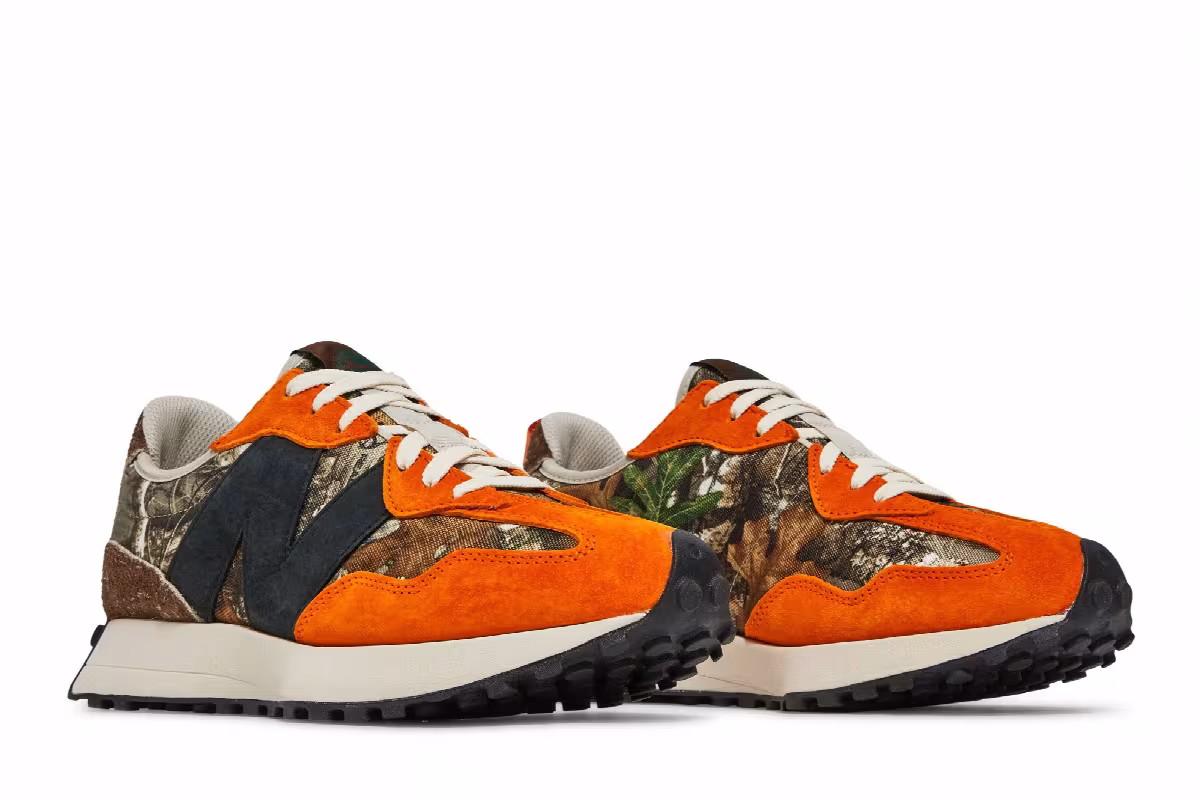 Realtree x atmos x New Balance 327 Camo, view 9