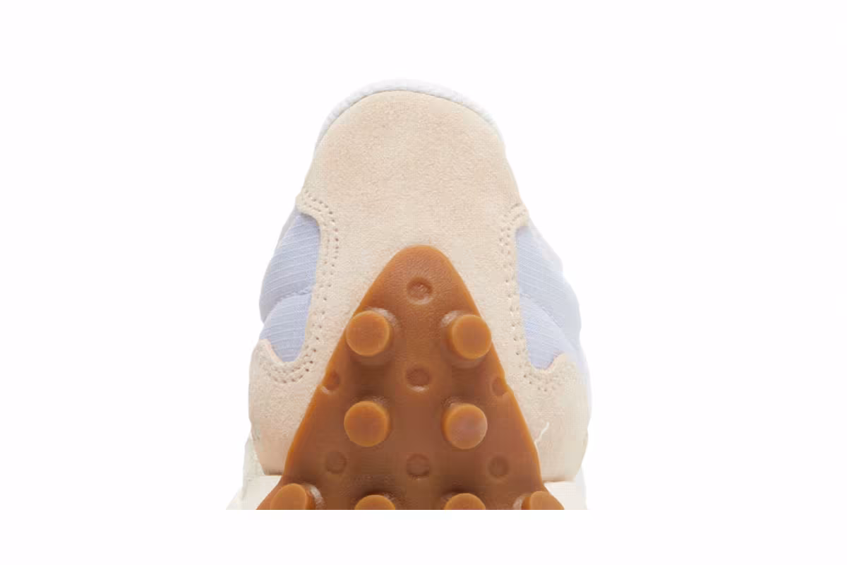 New Balance Women's 327 White Morning Fog Gum, view 8