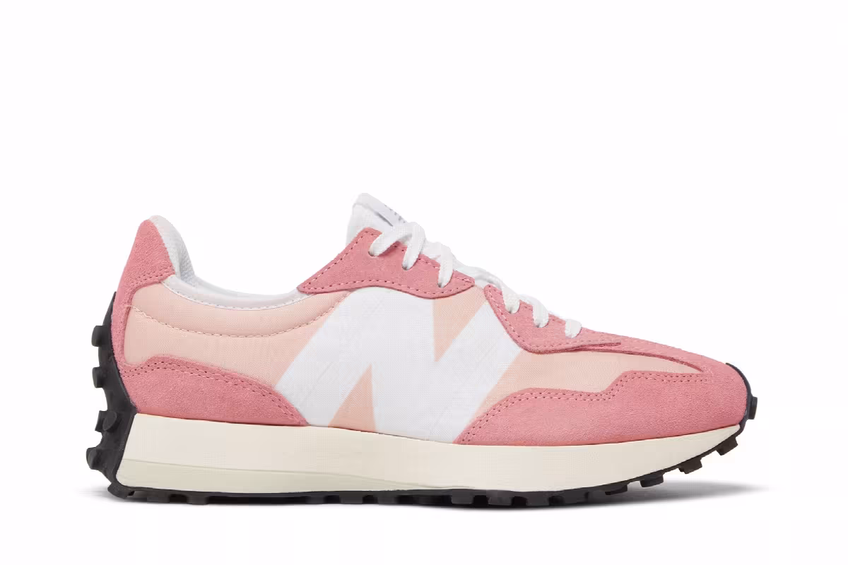 New Balance Women's 327 Natural Pink, view 2