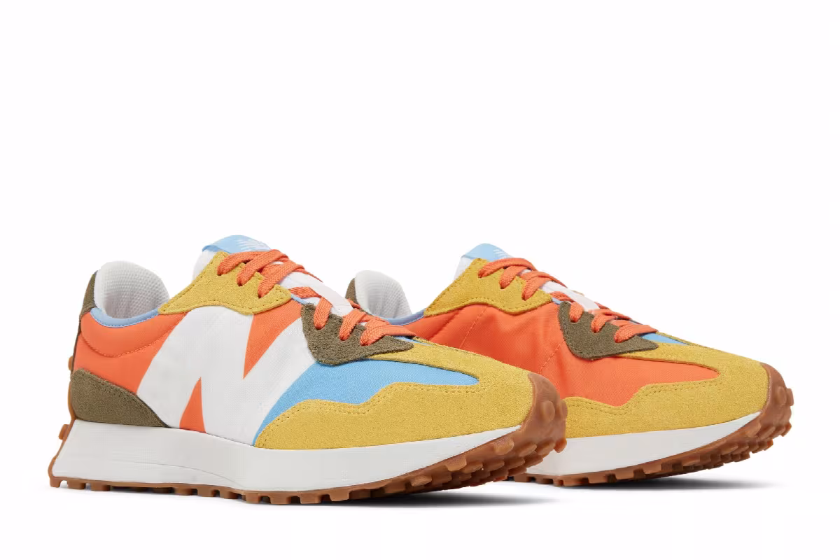 New Balance 327 Wheat Field Red Clay, view 9
