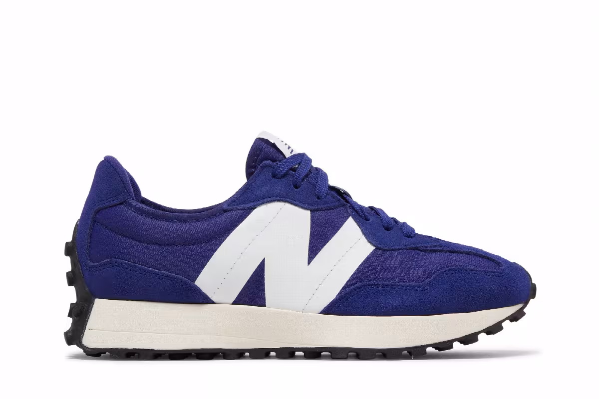 New Balance 327 Victory Blue White, view 2