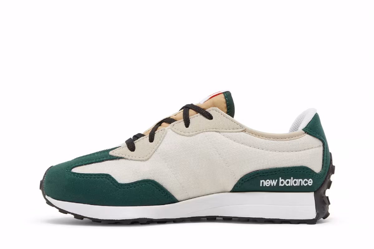 New Balance 327 Big Kid Nightwatch Green Incense, view 4