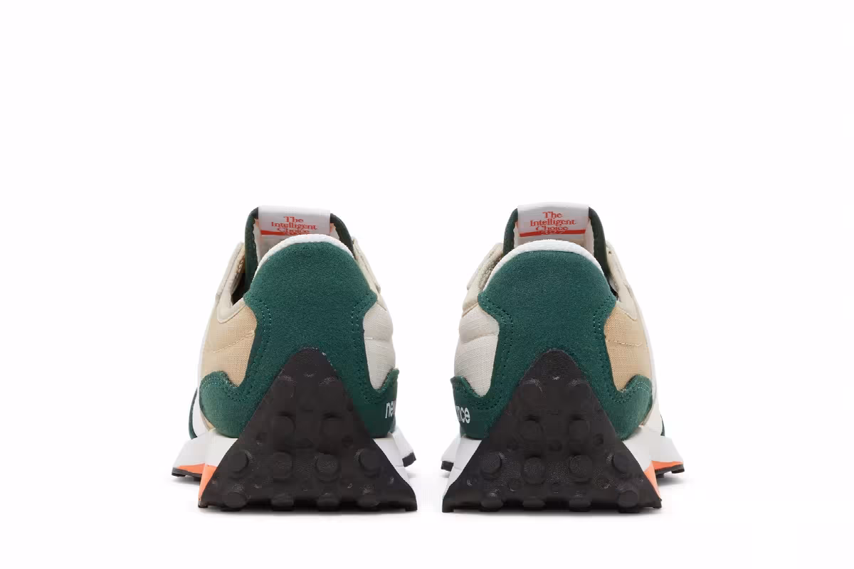 New Balance 327 Big Kid Nightwatch Green Incense, view 7