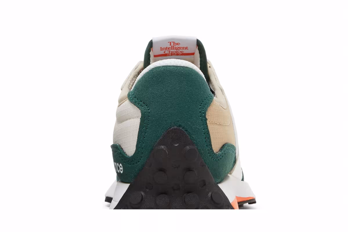 New Balance 327 Big Kid Nightwatch Green Incense, view 8