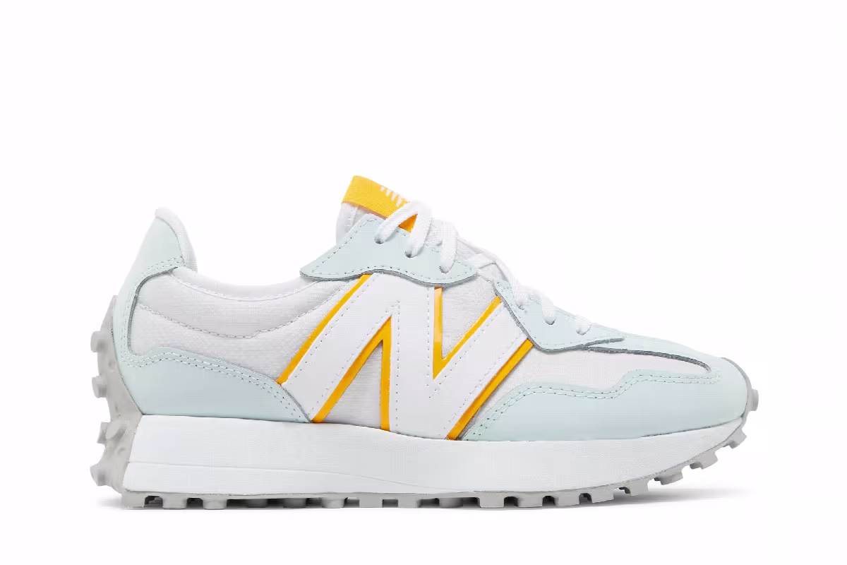 New Balance Women's 327 Summer Fog Light Surf, view 2