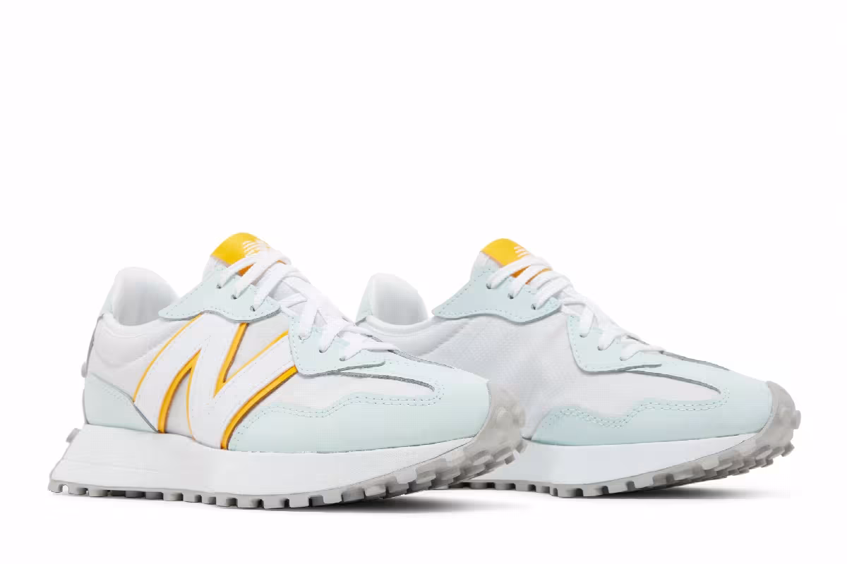 New Balance Women's 327 Summer Fog Light Surf, view 9