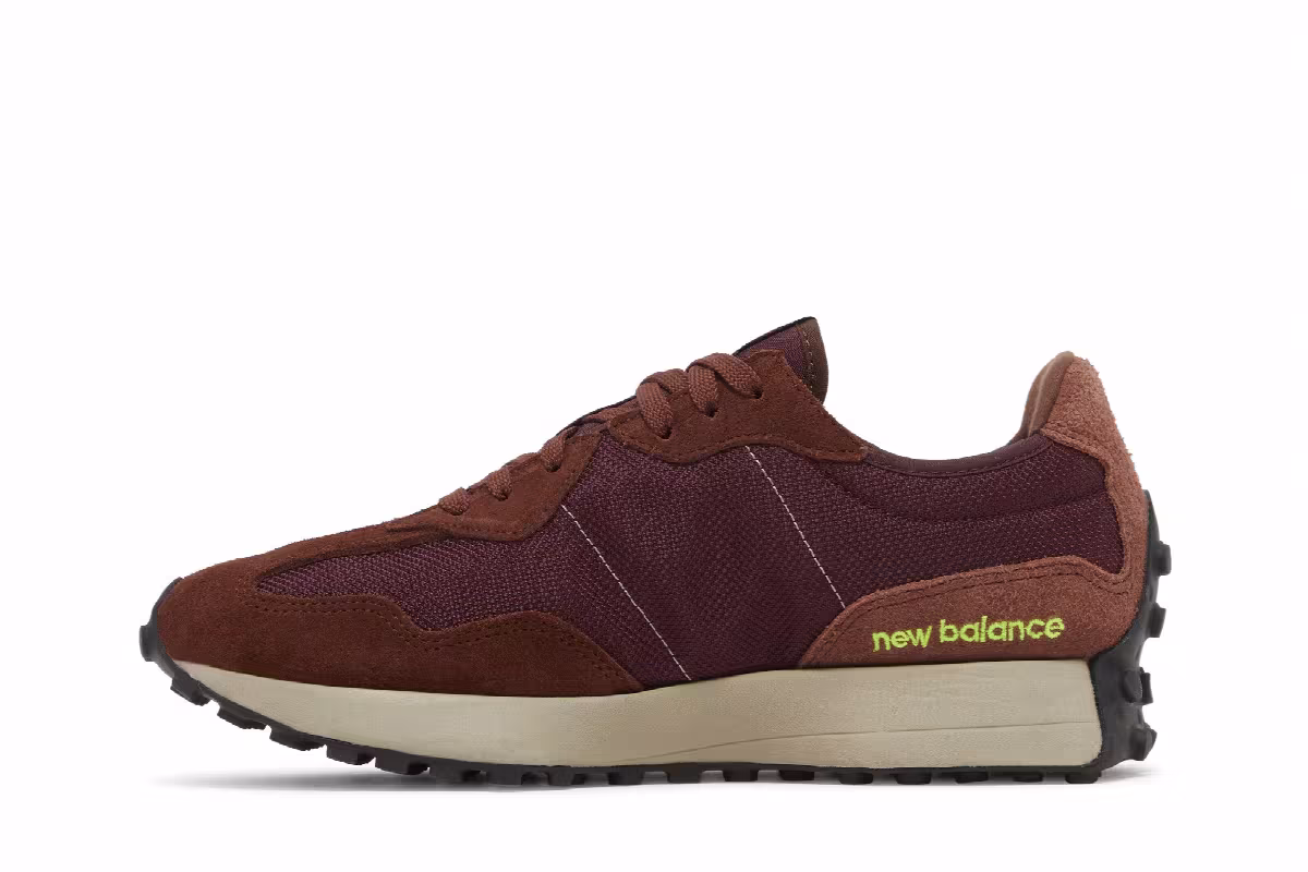 New Balance 327 Burgundy Pink, view 4