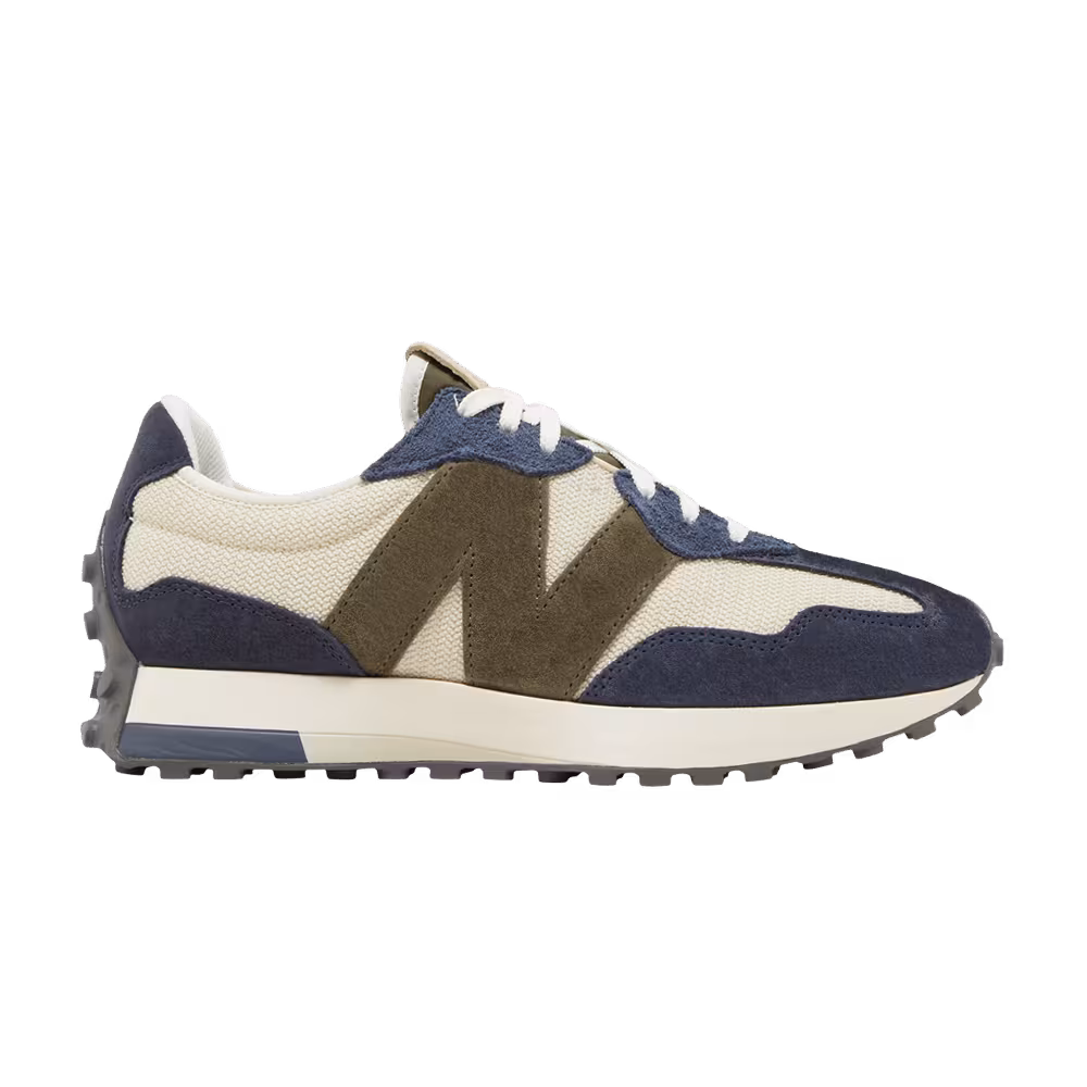 New Balance 327 Beige Navy