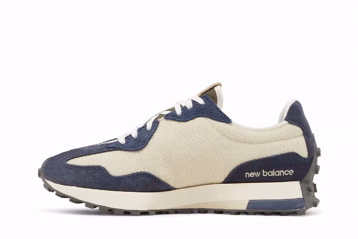 New Balance 327 Beige Navy, view 4