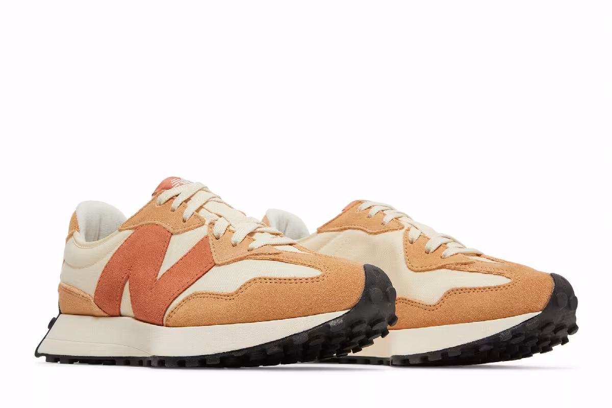 New Balance 327 Macadamia Nut, view 9