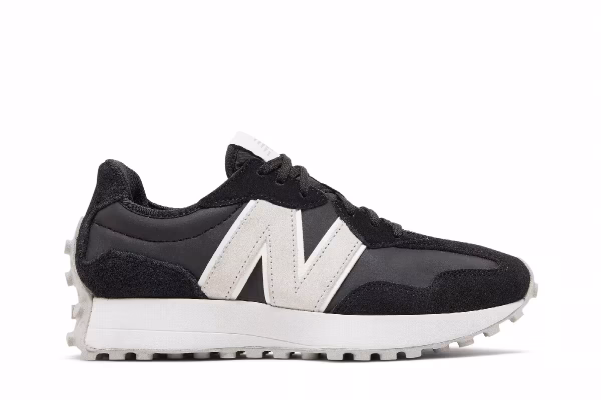 New Balance Women's 327 Black Nimbus Cloud, view 2