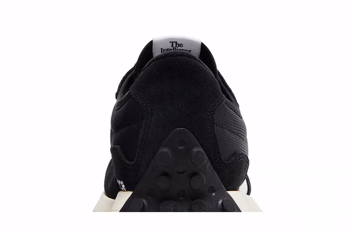 New Balance 327 Big Kid Black White, view 8