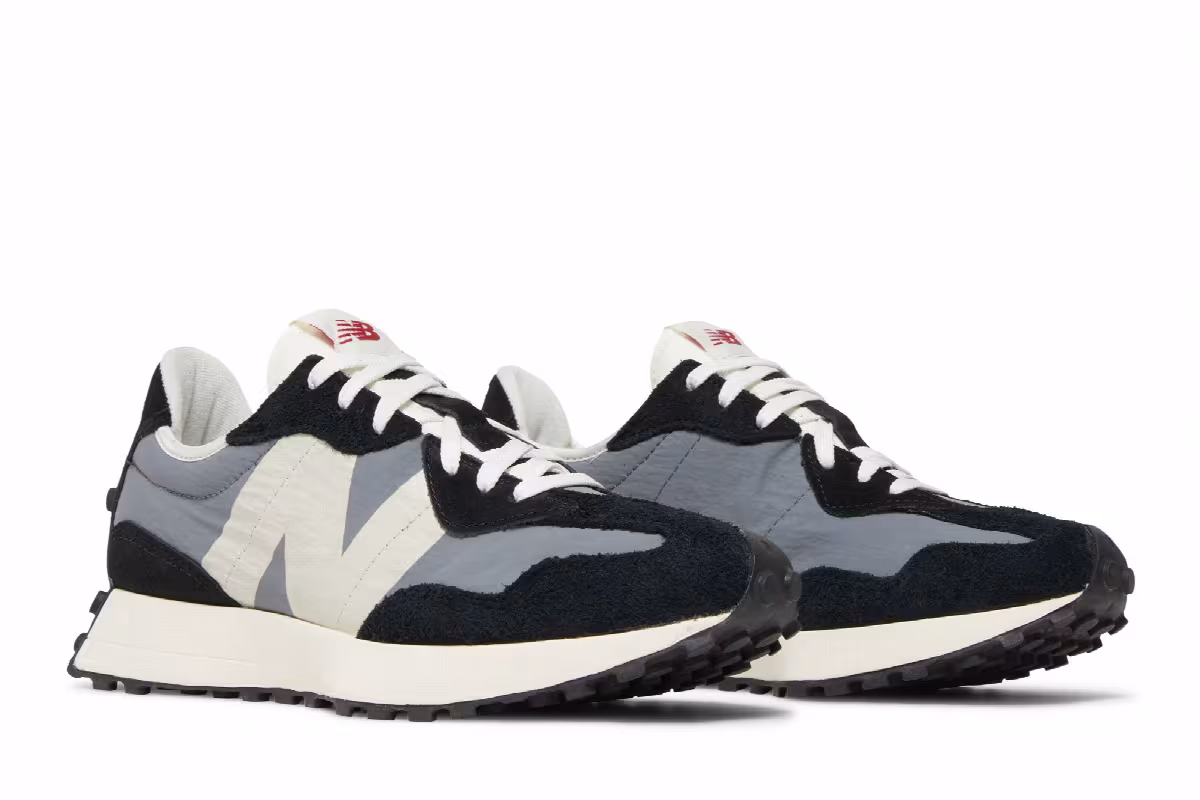 New Balance 327 Grey Sea Salt, view 9