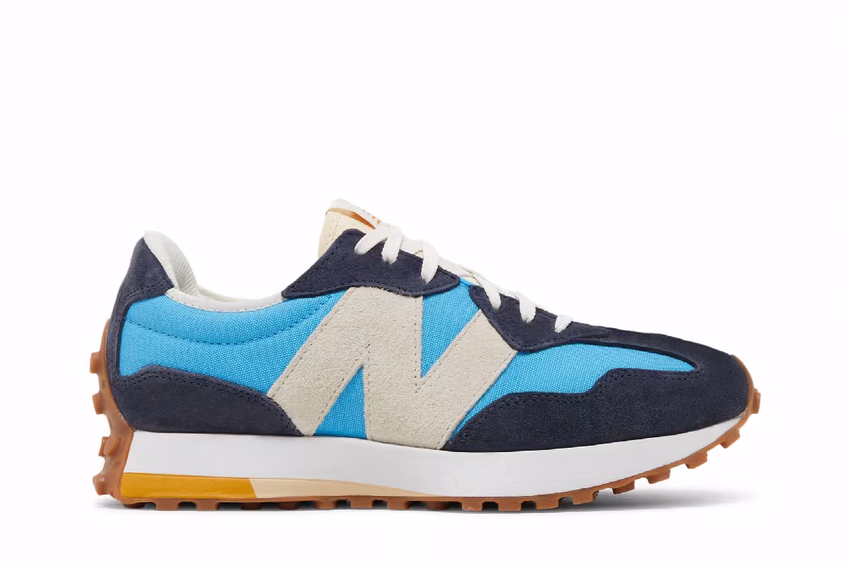 New Balance 327 Vibrant Sky Gum, view 2