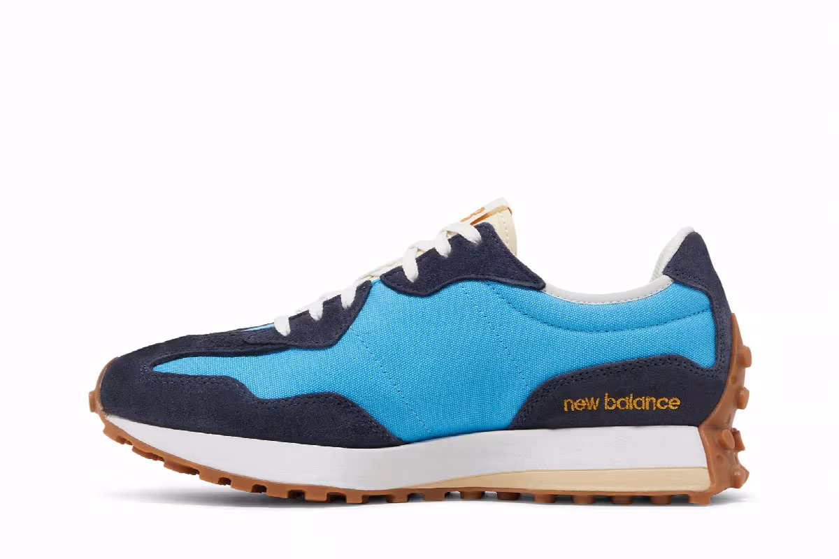 New Balance 327 Vibrant Sky Gum, view 4
