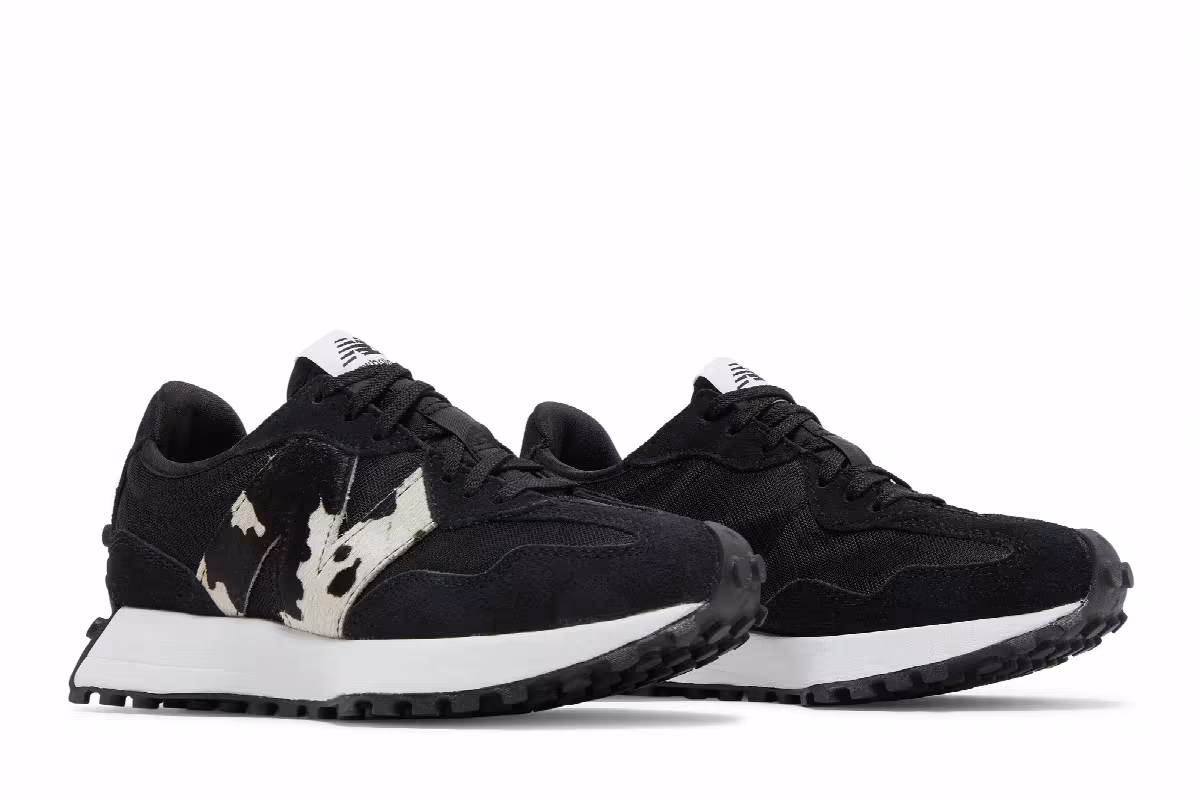New Balance Women's 327 Animal Pack - Black Lemonade, view 9