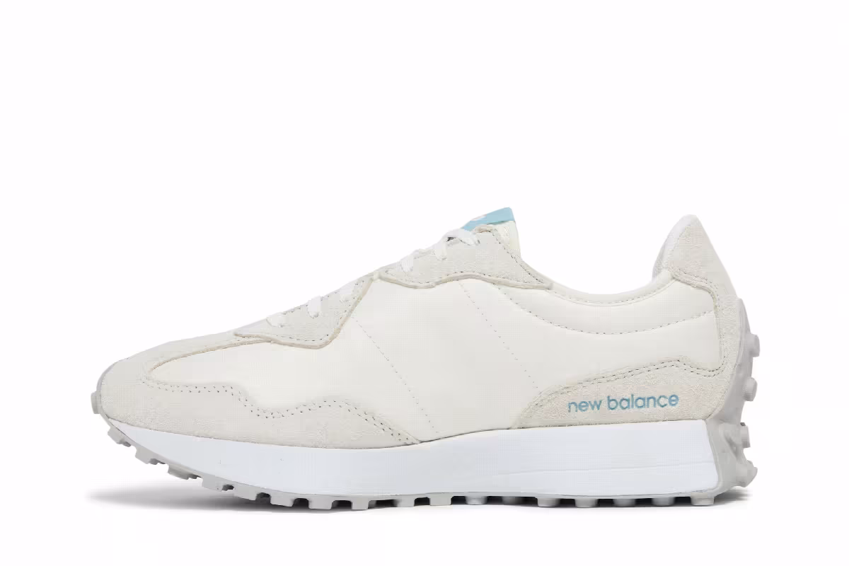 New Balance Women's 327 Sea Salt Ocean Haze, view 4