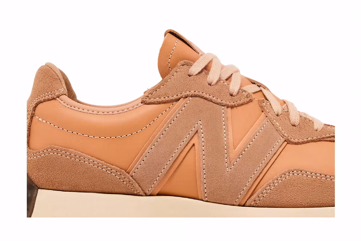 New Balance 327 Toast Tawny Birch, view 3