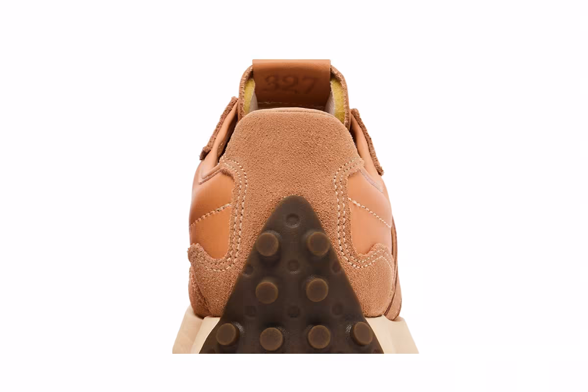 New Balance 327 Toast Tawny Birch, view 8